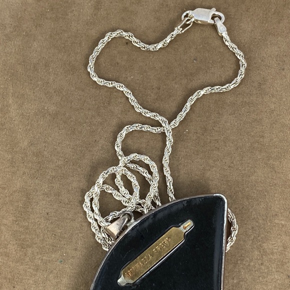 Vintage Michaela Frey Designer Floral Pendant inspired by Art Nouveau designs - Picture 7 of 8